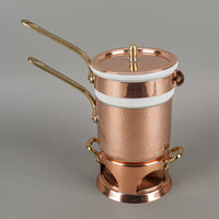 APILCO Ceramic French Copper Bain Marie With Stand