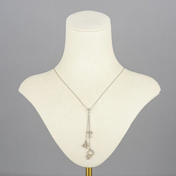 TIFFANY & CO 925 T&Co Letters Lariat Necklace