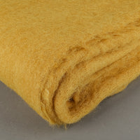 EZCARAY Mohair Wool Blanket - Yellow