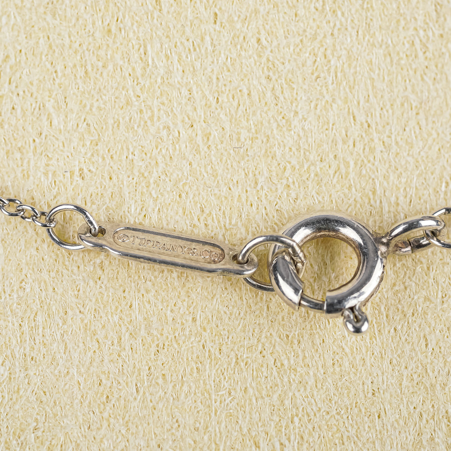 TIFFANY & CO 925 T&Co Letters Lariat Necklace