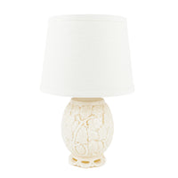 ALLADIN Alacite Glass Oak Leaf Lamp w/Shade