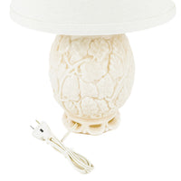 ALLADIN Alacite Glass Oak Leaf Lamp w/Shade