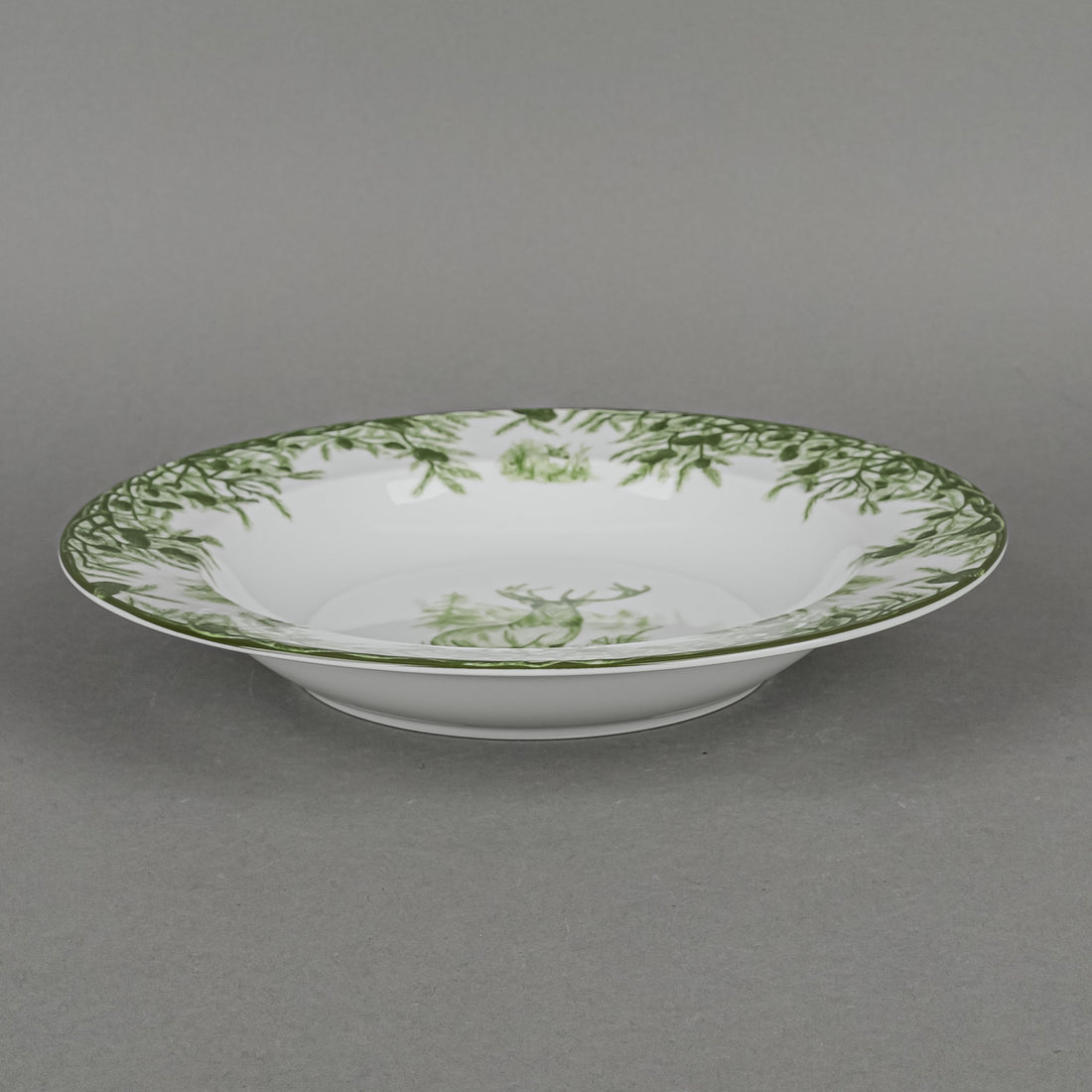 C E COREY Forest Soup Plates Set of 6