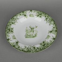 C E COREY Forest Soup Plates Set of 6