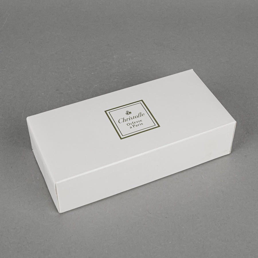 CHRISTOFLE Perles Silver Plate Egg Spoon