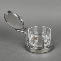 ALESSI 5071 Stainless Steel & Glass Parmesan Cheese Cellar