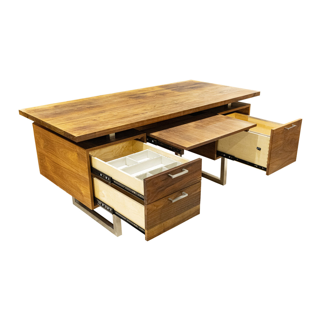 CRATE & BARREL Clybourn Walnut Desk
