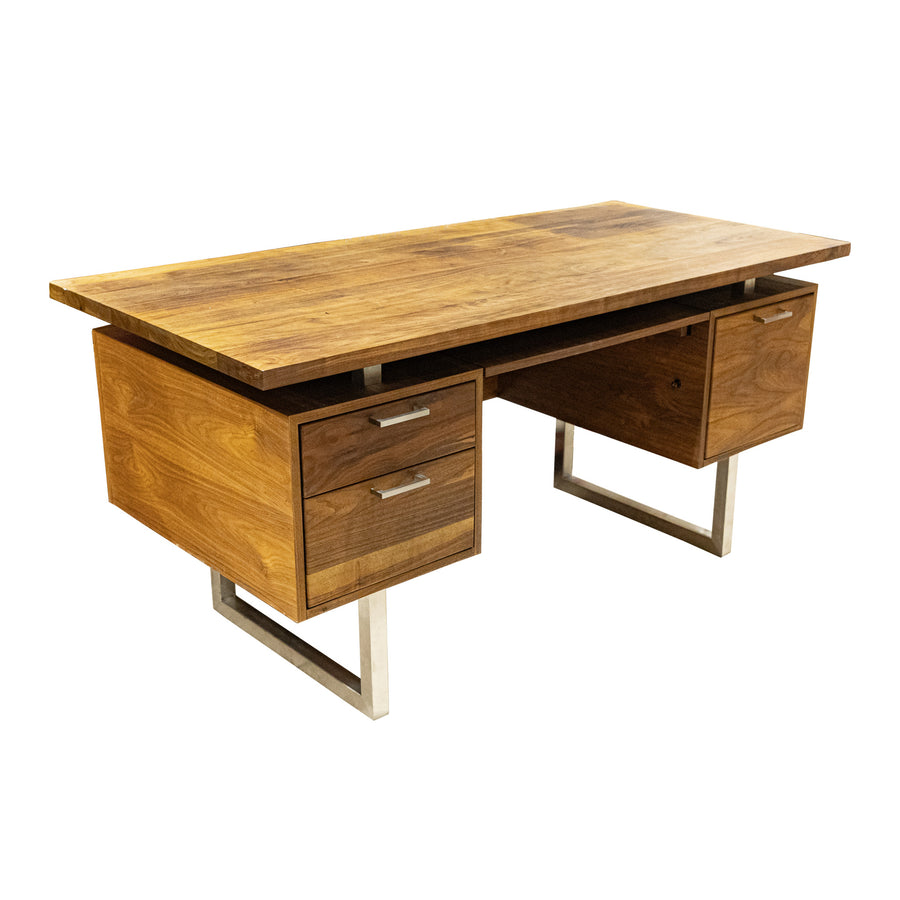 CRATE & BARREL Clybourn Walnut Desk