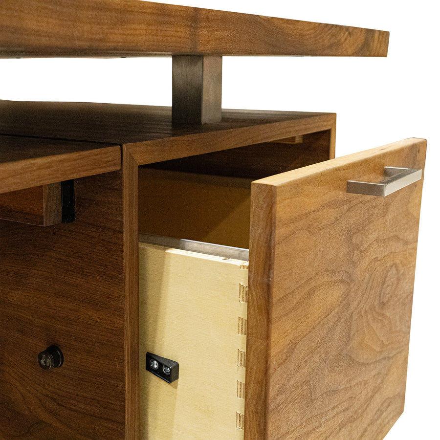 CRATE & BARREL Clybourn Walnut Desk