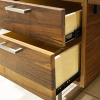 CRATE & BARREL Clybourn Walnut Desk