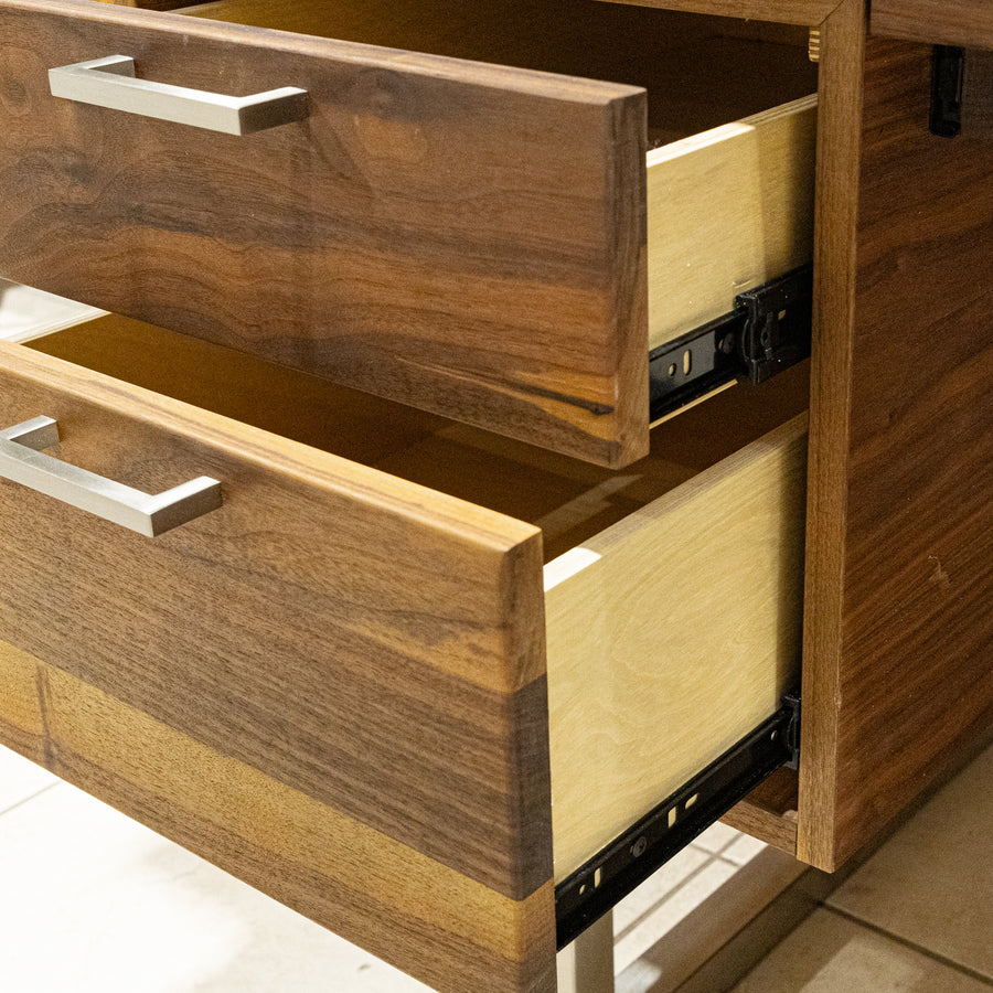 CRATE & BARREL Clybourn Walnut Desk