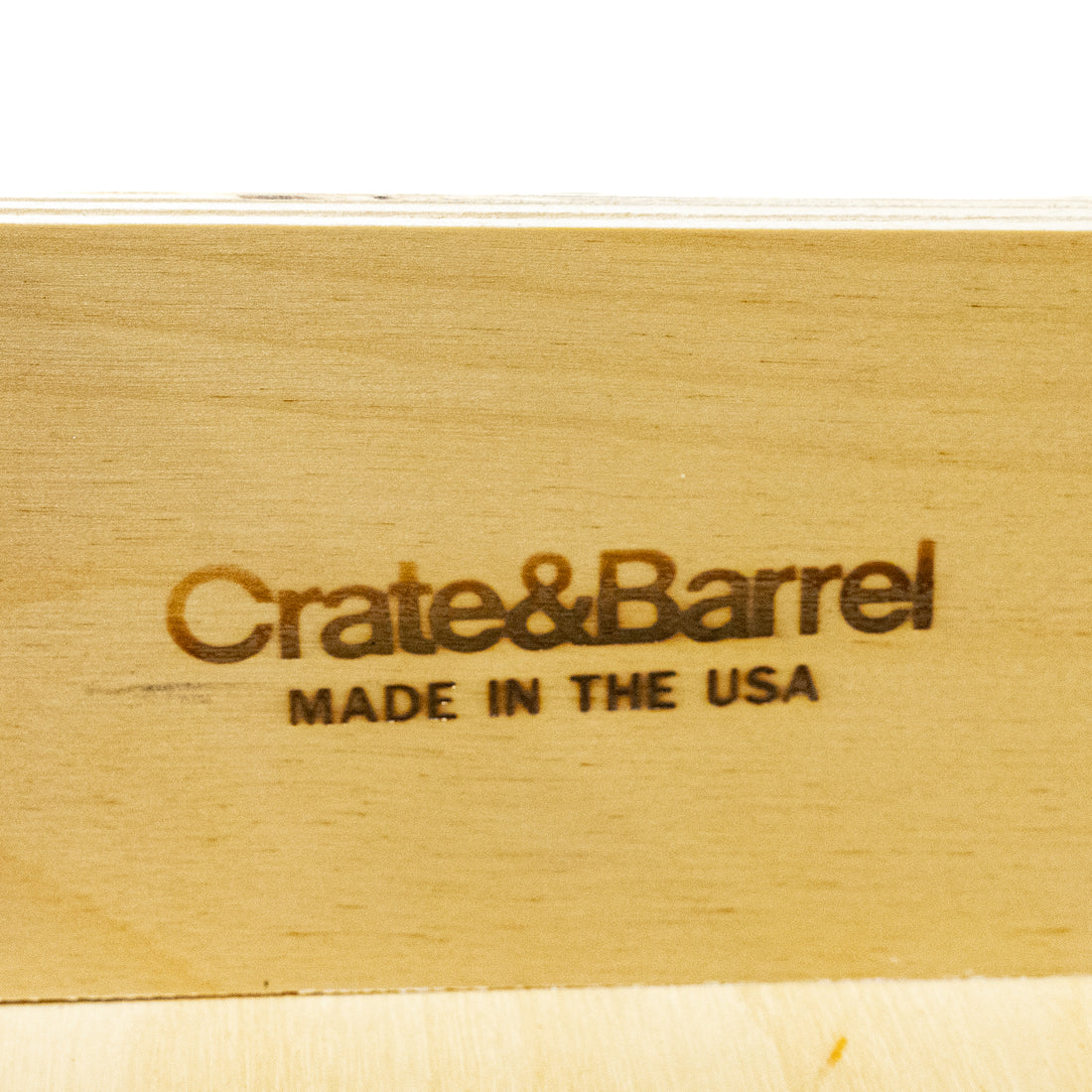 CRATE & BARREL Clybourn Walnut Desk