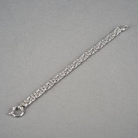 Sterling Byzantine Link Bracelet