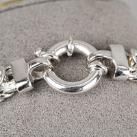 Sterling Byzantine Link Bracelet