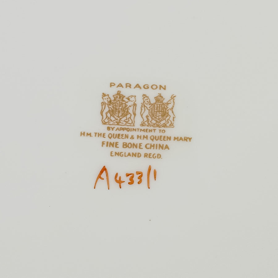 PARAGON A433/1 Rose Plates 19 Pieces