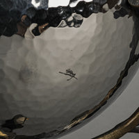 MICHAEL ARAM Olive Branch Stainless Steel Nut Dish