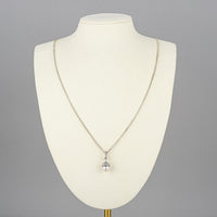 DAVID YURMAN Sterling Pearl Acorn Pendant Necklace