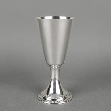 JACK MULLER Wales Silver Plate Goblets Set of 2