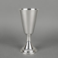 JACK MULLER Wales Silver Plate Goblets Set of 2 H6.25"