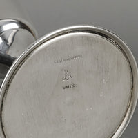 JACK MULLER Wales Silver Plate Goblets Set of 2 H6.25"