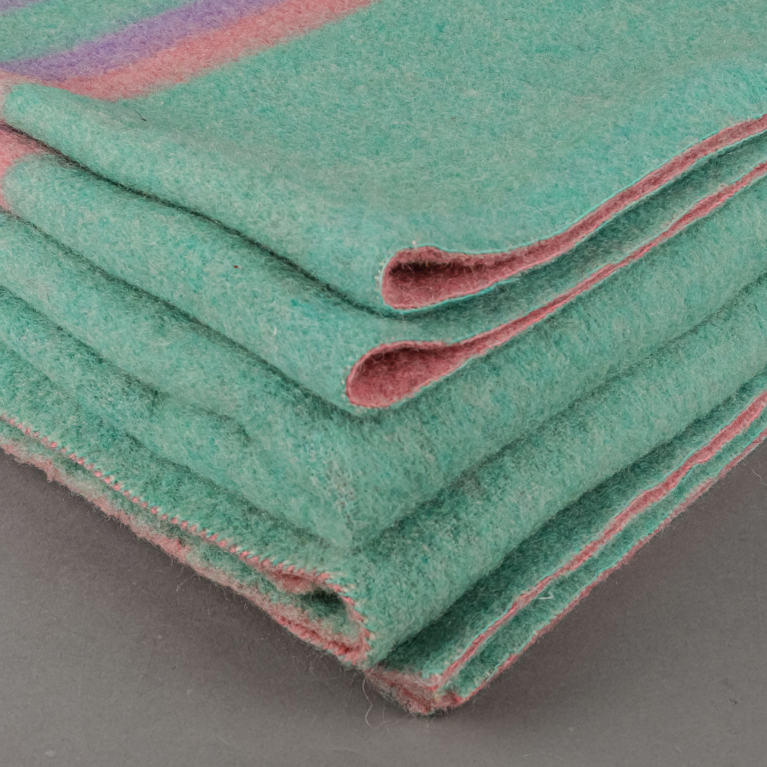 OTTAWA VALLEY Wool Blanket - Pastel Mix