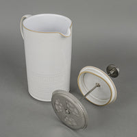 DENBY Natural Canvas French Press And 2 Mugs