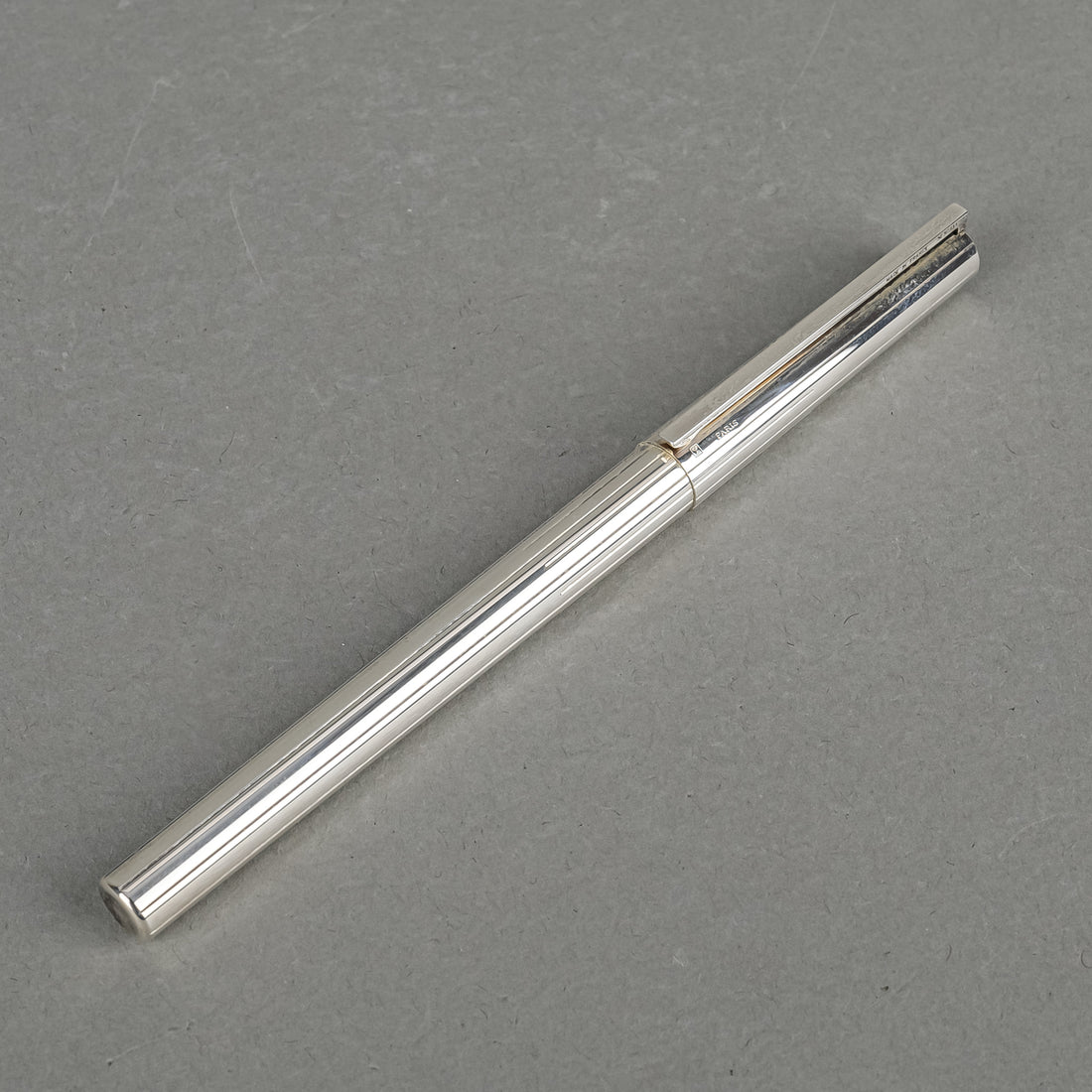 S.T. DUPONT Classique Silverplate Rollerball Pen
