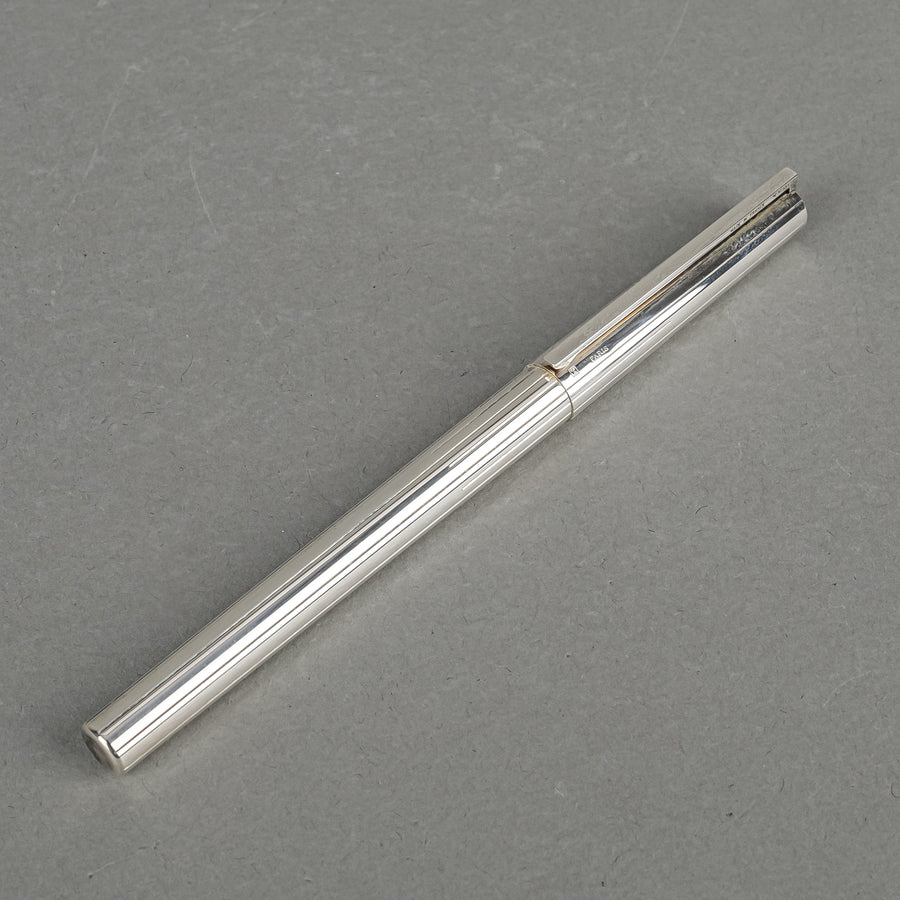 S.T. DUPONT Classique Silverplate Rollerball Pen
