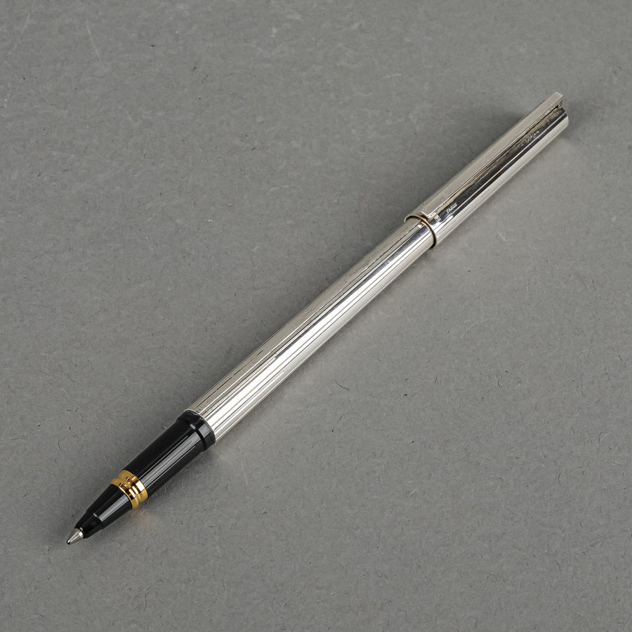 S.T. DUPONT Classique Silverplate Rollerball Pen