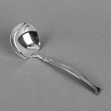 HEIRLOOM Silver Rose Sterling Gravy Ladle