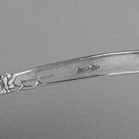 HEIRLOOM Silver Rose Sterling Gravy Ladle