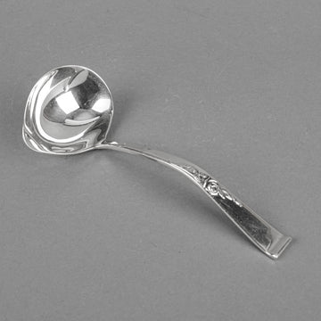REED & BARTON Classic Rose Sterling Gravy Ladle
