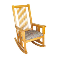 BASSETT Light Stained Mission Oak Rocking Chair