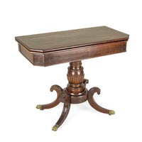 Empire Style Mahogany Games Table