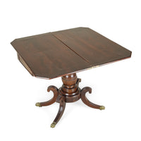 Empire Style Mahogany Games Table