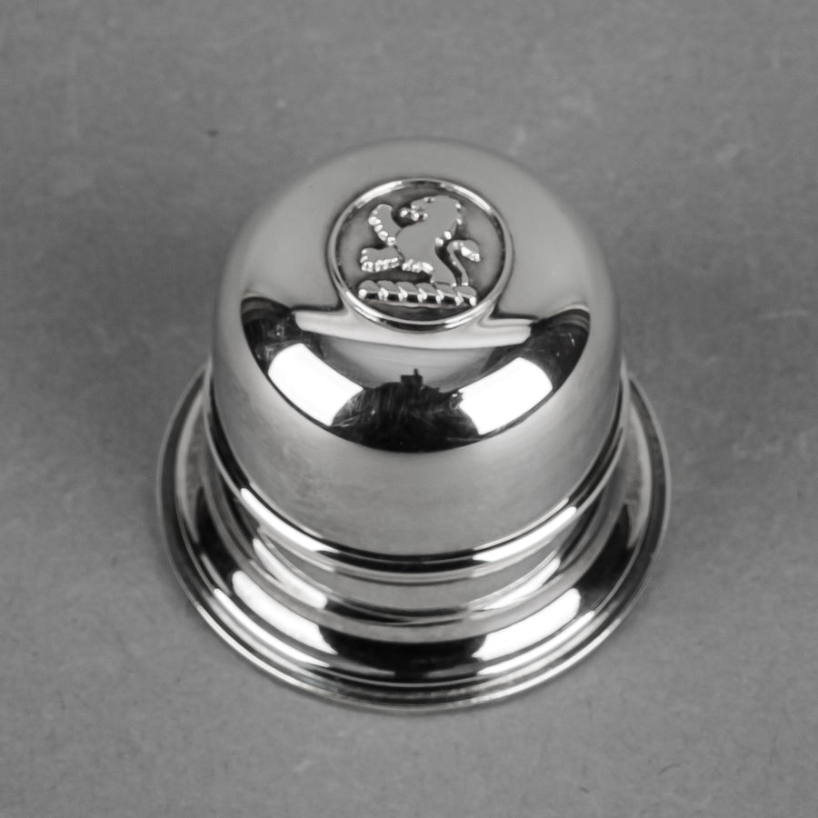 BIRKS Regency Plate Silver Plate Domed Ring Box