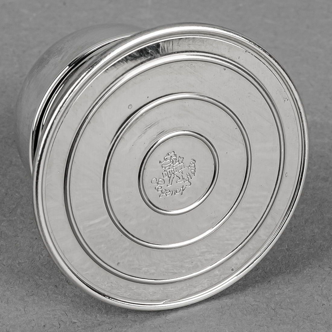 BIRKS Regency Plate Silver Plate Domed Ring Box