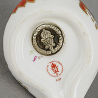 ROYAL CROWN DERBY Paperweight Robin