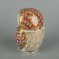 ROYAL CROWN DERBY Paperweight Barn Owl