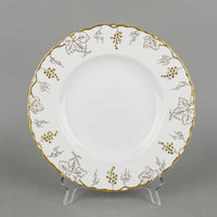 ROYAL CROWN DERBY Vine A775 Dinner Plates Set Of 6
