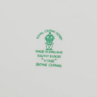 ROYAL CROWN DERBY Vine A775 Dinner Plates Set Of 6