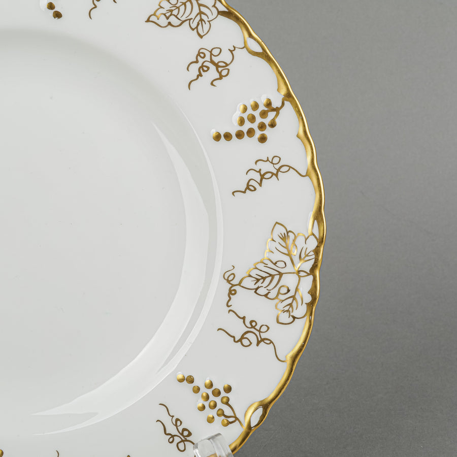 ROYAL CROWN DERBY Vine A775 Salad/Dessert Plates Set Of 8