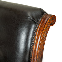 Vintage Style Leather Office Chair