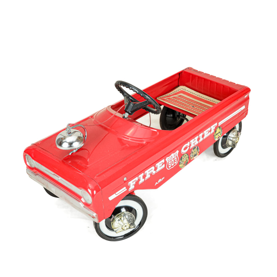 AMC Vintage Fire Chief Pedal Fire Engine