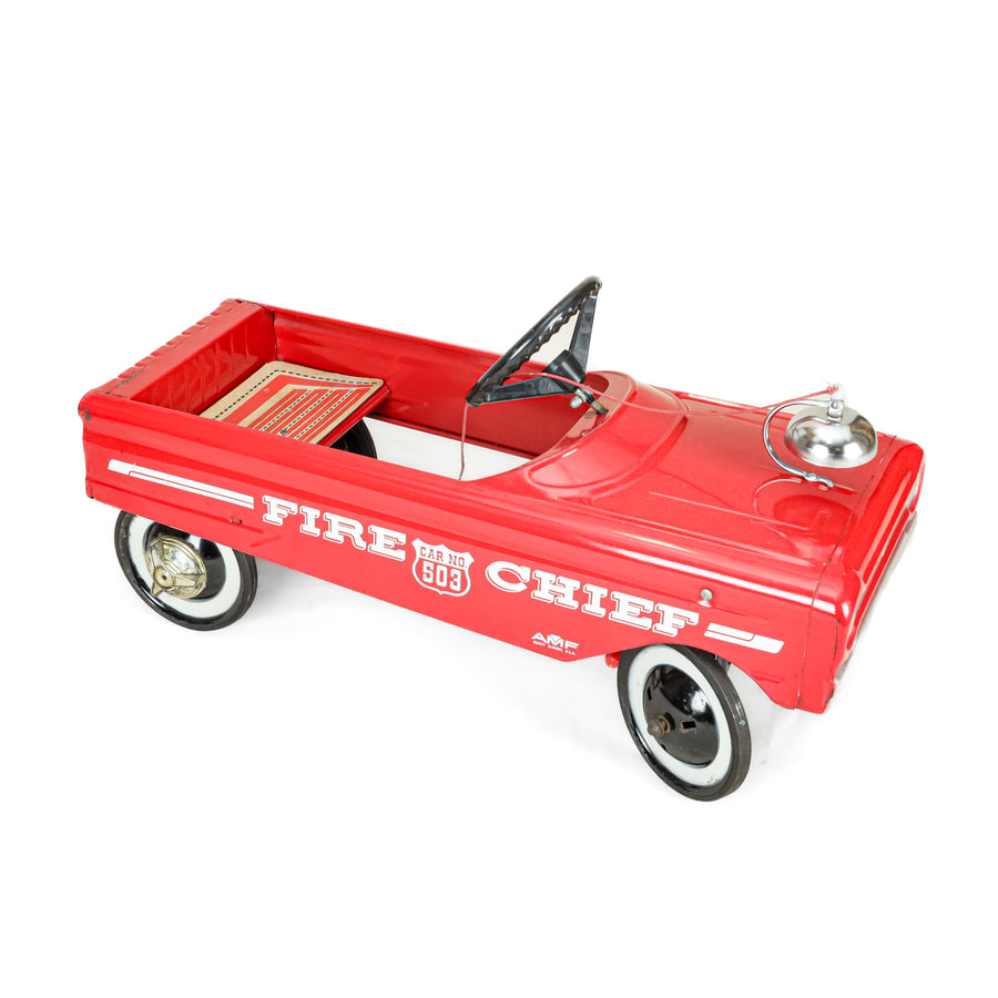 AMC Vintage Fire Chief Pedal Fire Engine
