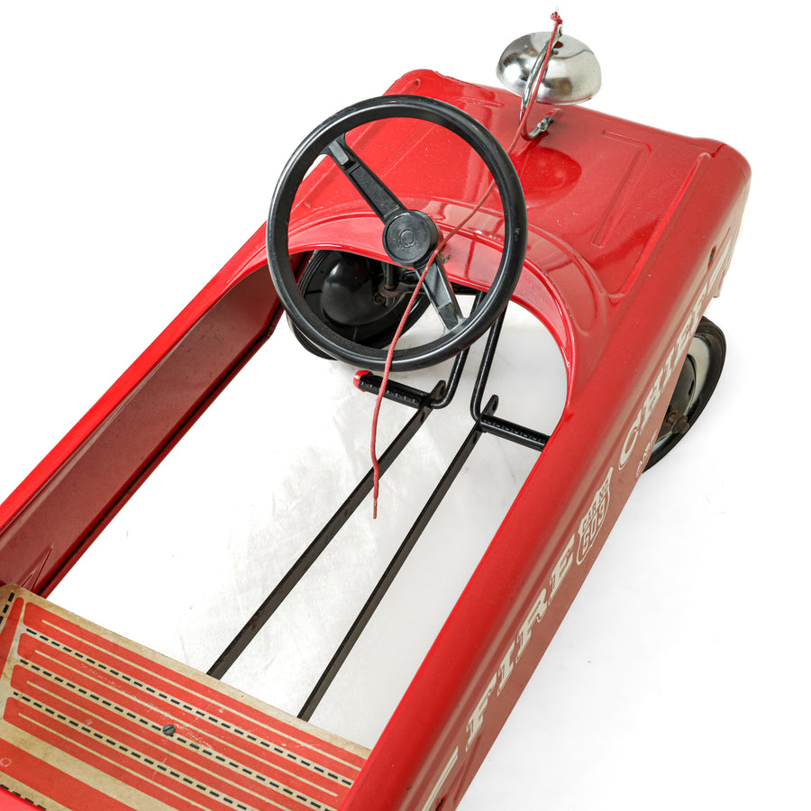 AMC Vintage Fire Chief Pedal Fire Engine