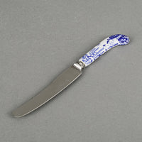 ROYAL CROWN DERBY Mikado Ceramic Handle Stainless Steel Dessert/Fruit Knives Set Of 6