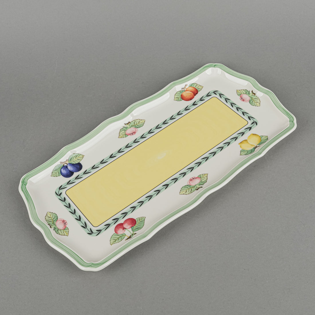 VILLEROY AND BOCH French Country Fleurence Sandwich Tray