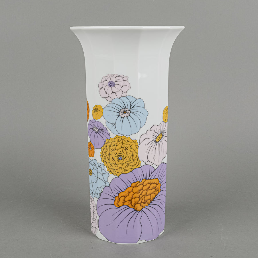 ROSENTHAL Tapio Wirkkala Floral Polygon Vase