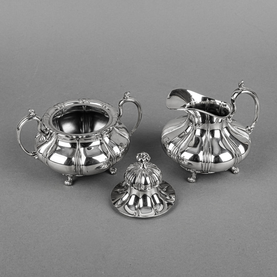 PAIRPOINT MFG CO Quadruple Plate Silverplate Coffee Service 4 Pieces